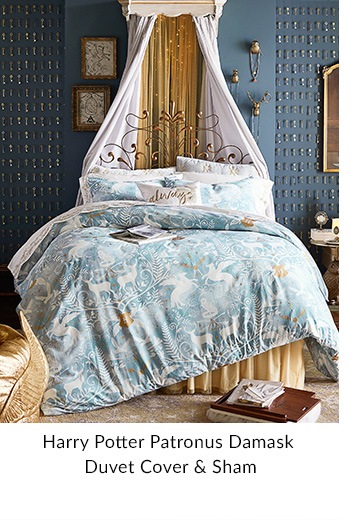 Harry Potter™ Magical Damask Duvet Cover