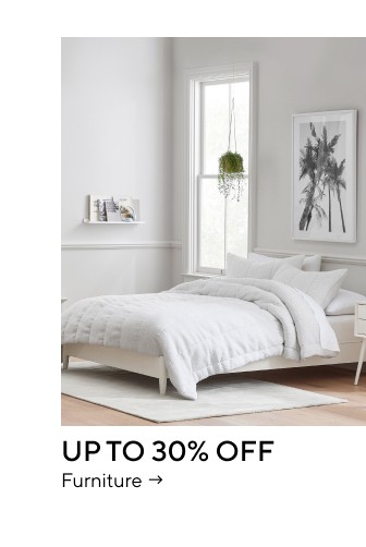 Up to 30% off Furniture