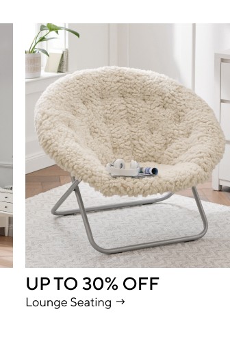 Up to 30% off Lounge Seating