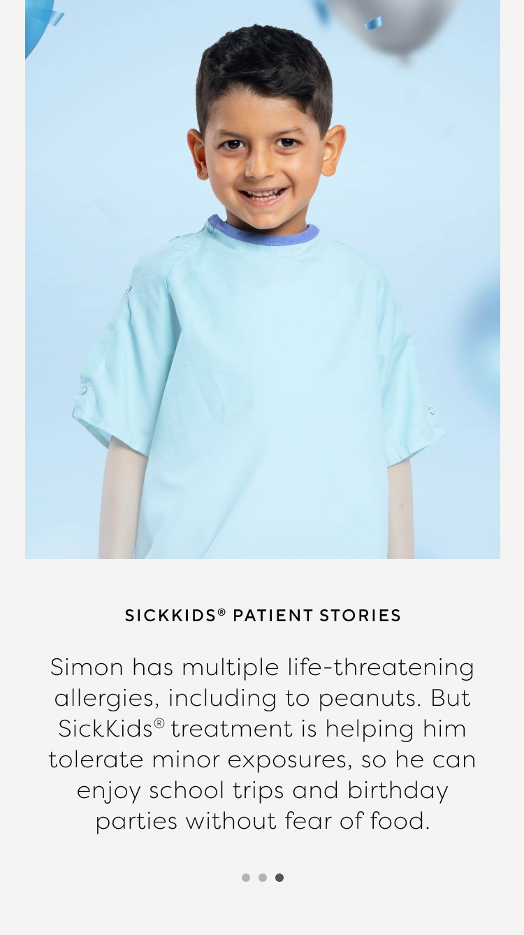 SickKids Patient Stories