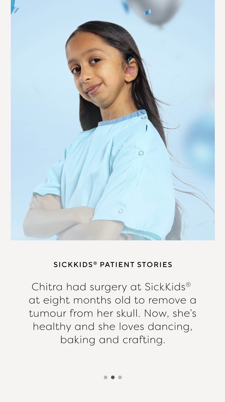 SickKids Patient Stories