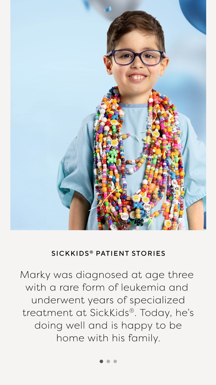 SickKids Patient Stories