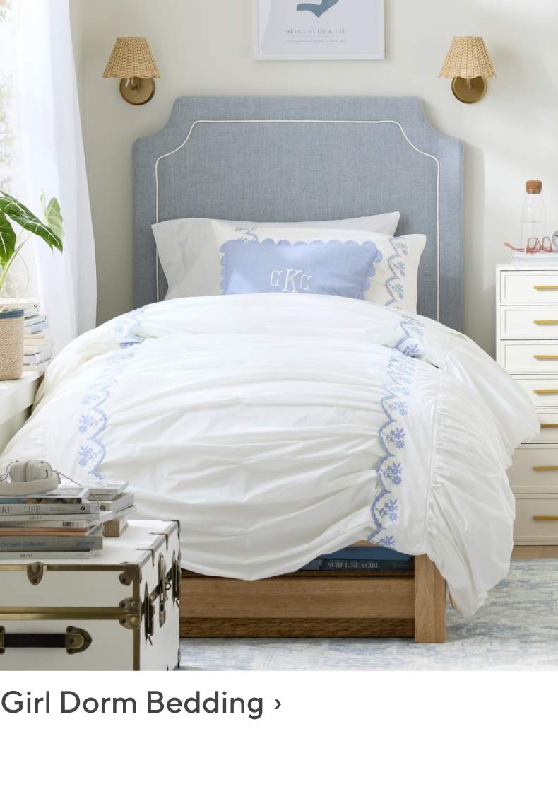 Girl Dorm Bedding
