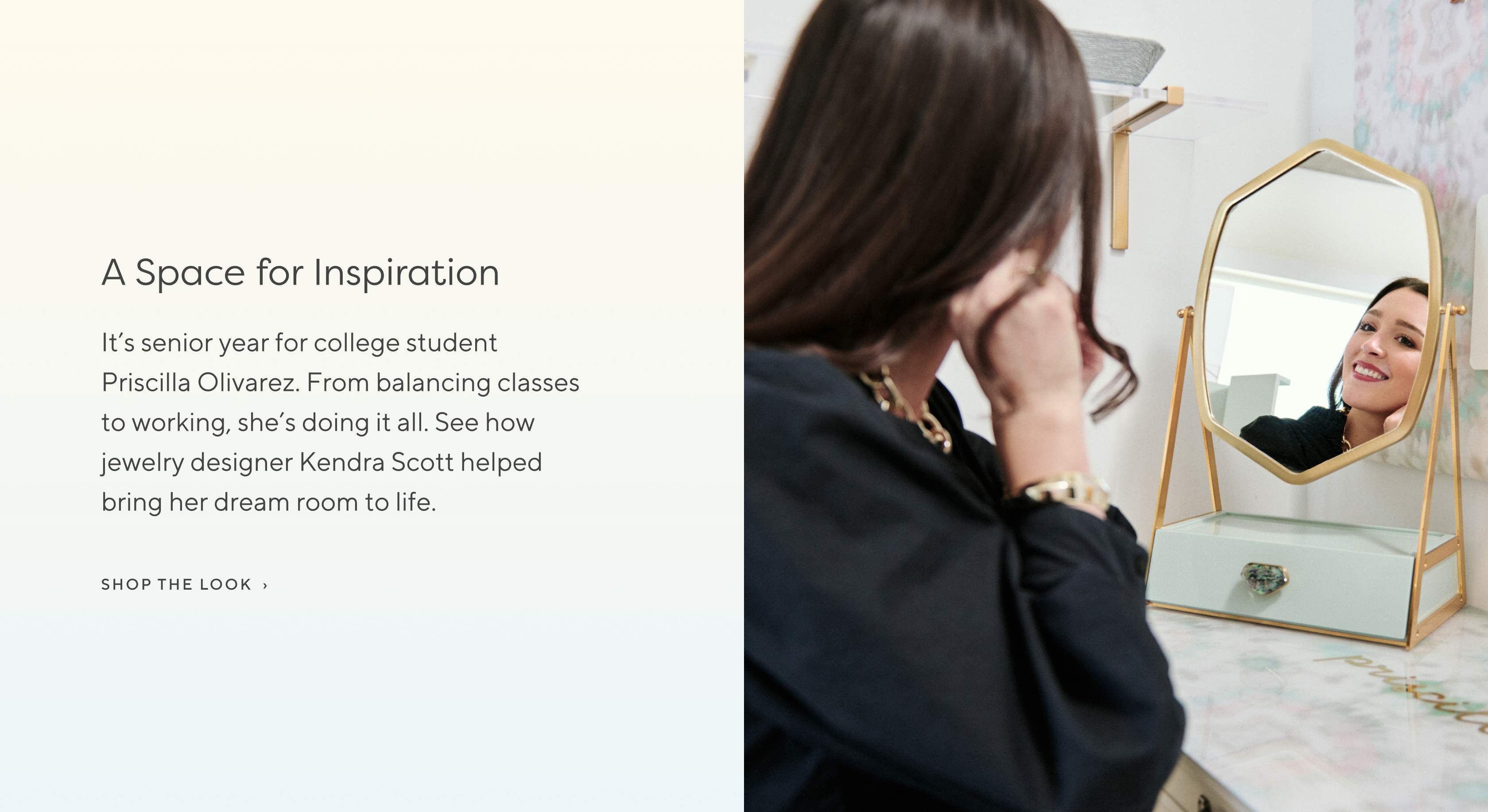 College Room Makeover with Kendra Scott