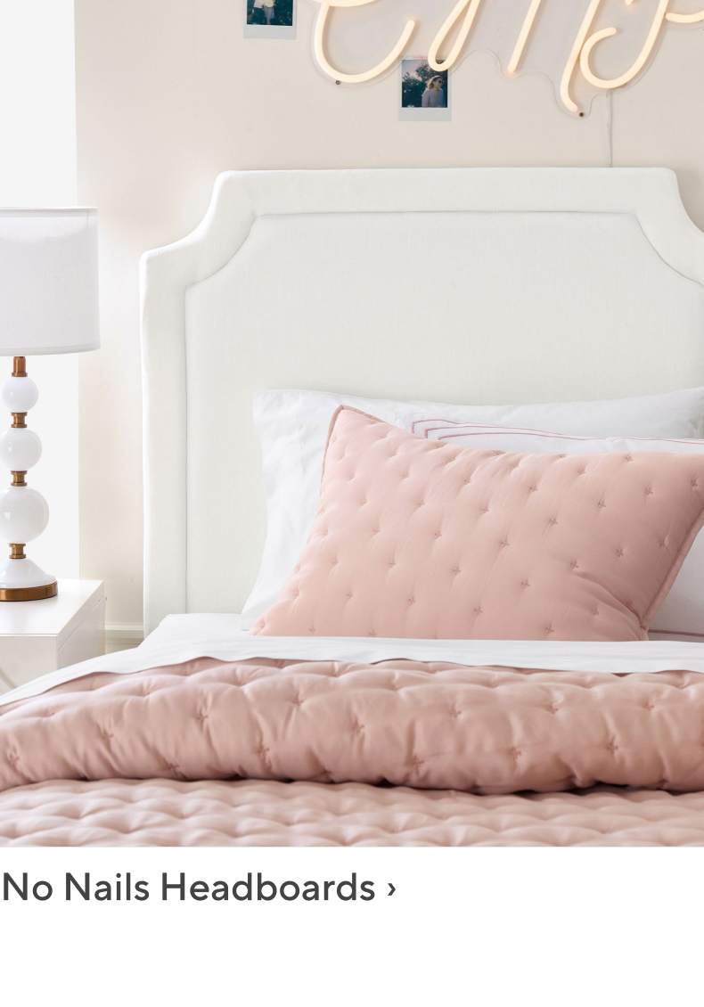 No Nails Headboards
