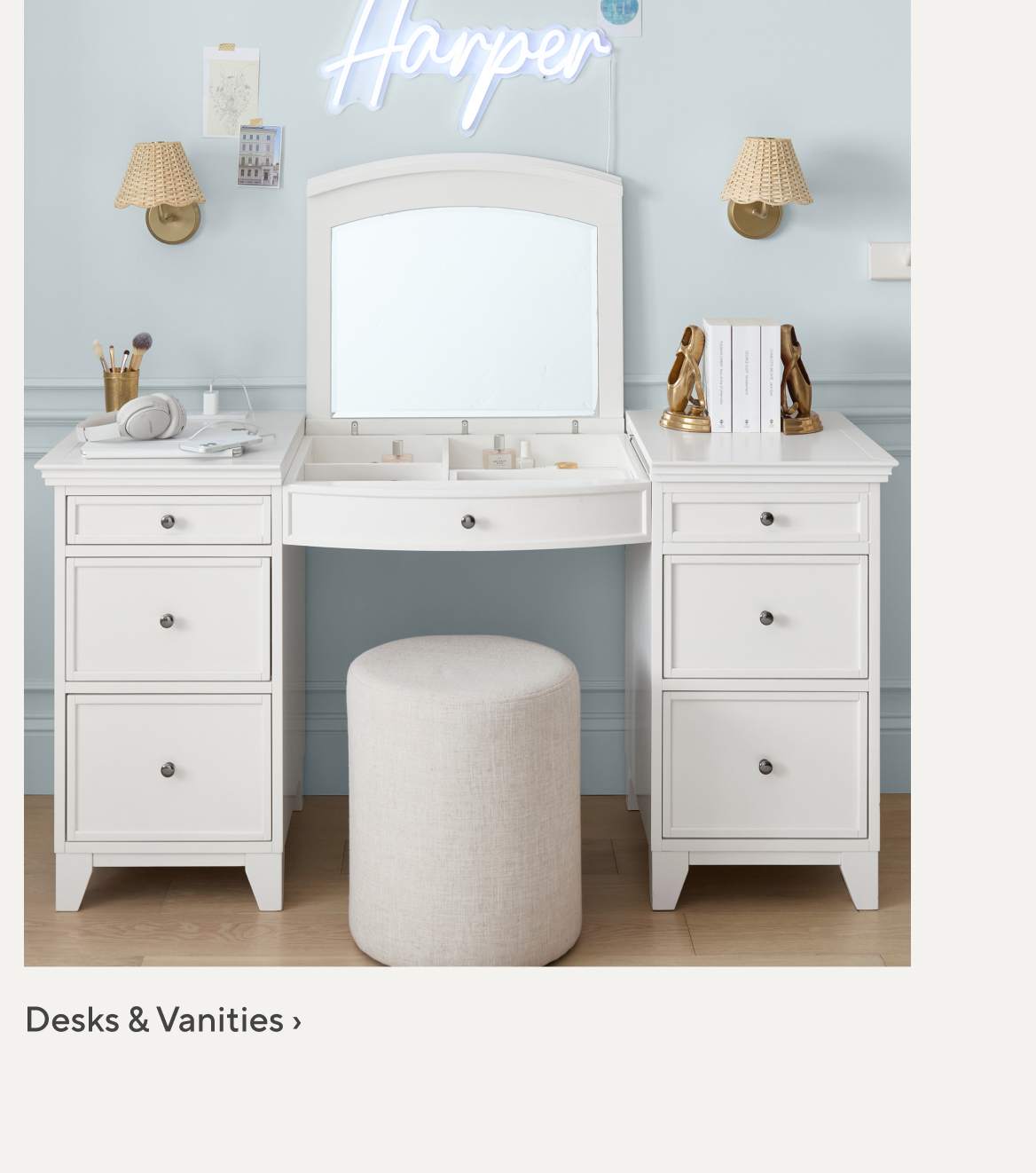 Desk & Vanities