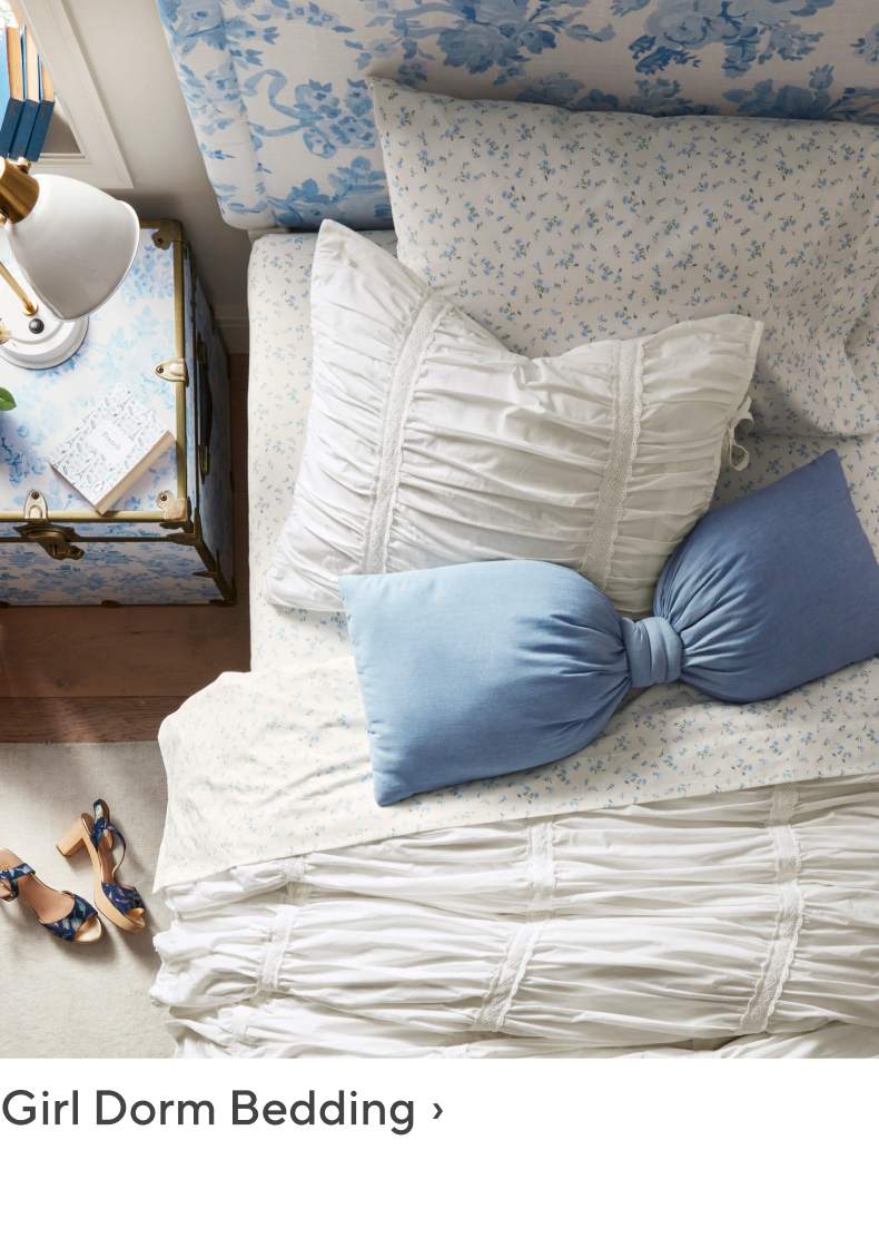 Girl Dorm Bedding
