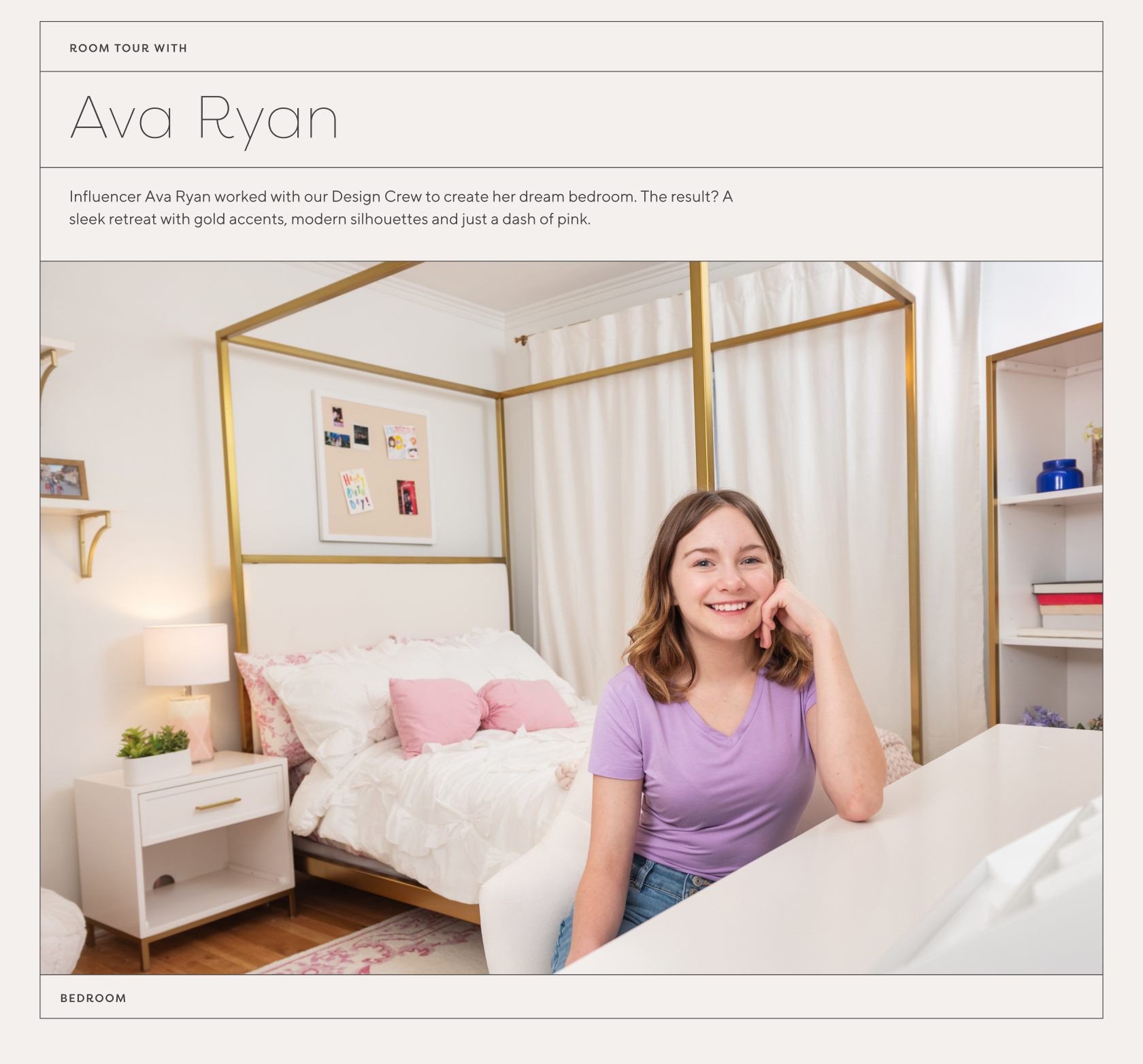 Room Tour with Ava Reed
