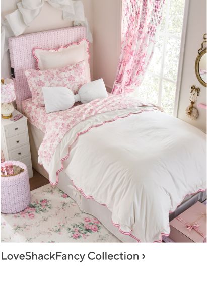 Blush Heritage Santa Organic Sheet Set | Pottery Barn Kids