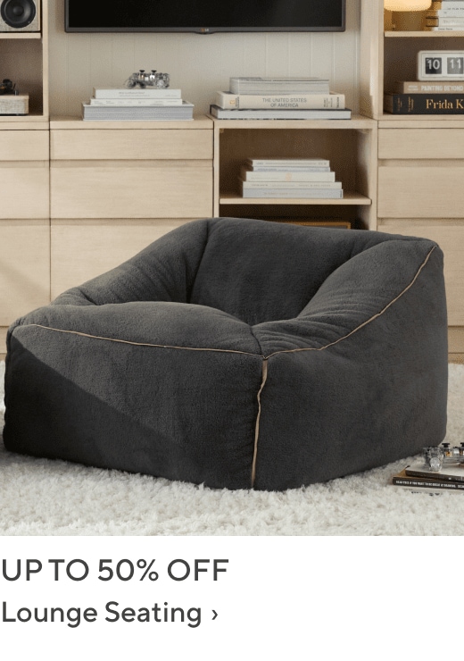 Up to 50% off Lounge Seating