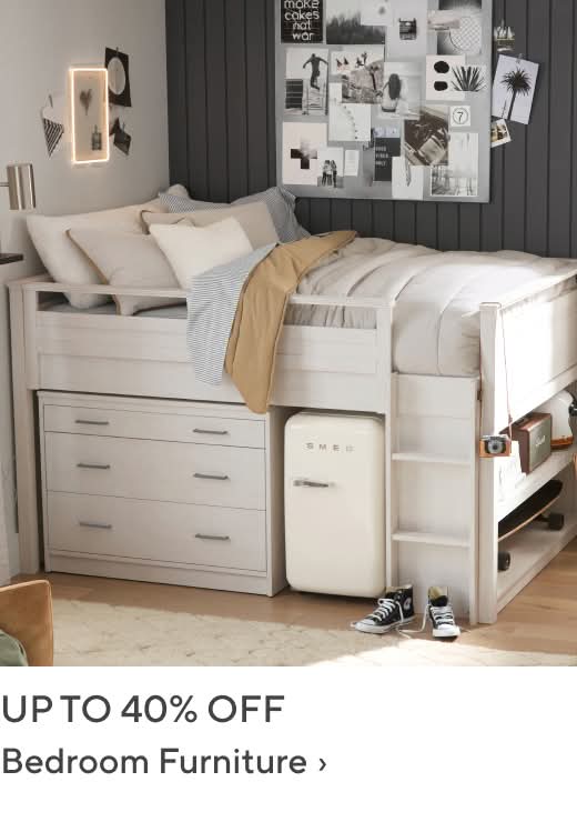 Up to 40% off Bedroom Furniture