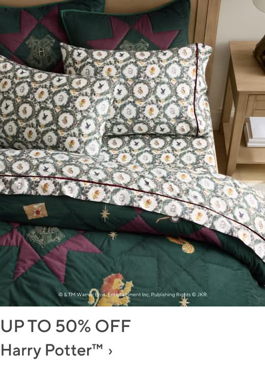 Up to 50% off Harry Potter