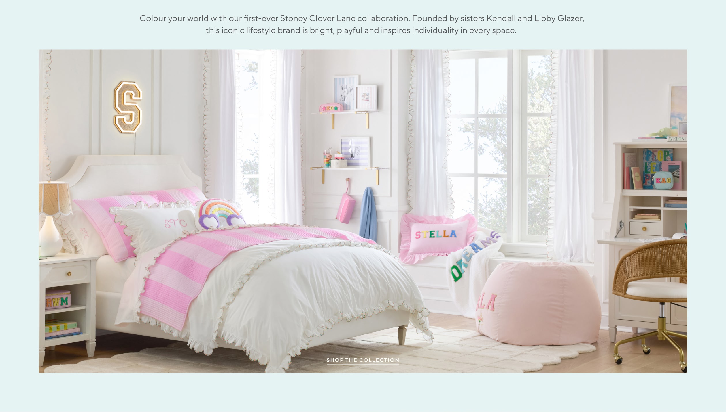 Colour your world with our first-ever Stoney Clover Lane collaboration.