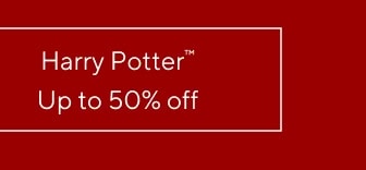 Up to 50% off Harry Potter
