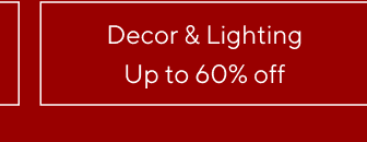 Decor & Lighting - Up to 60% off