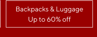 Backpacks & Luggage - Up to 60% off