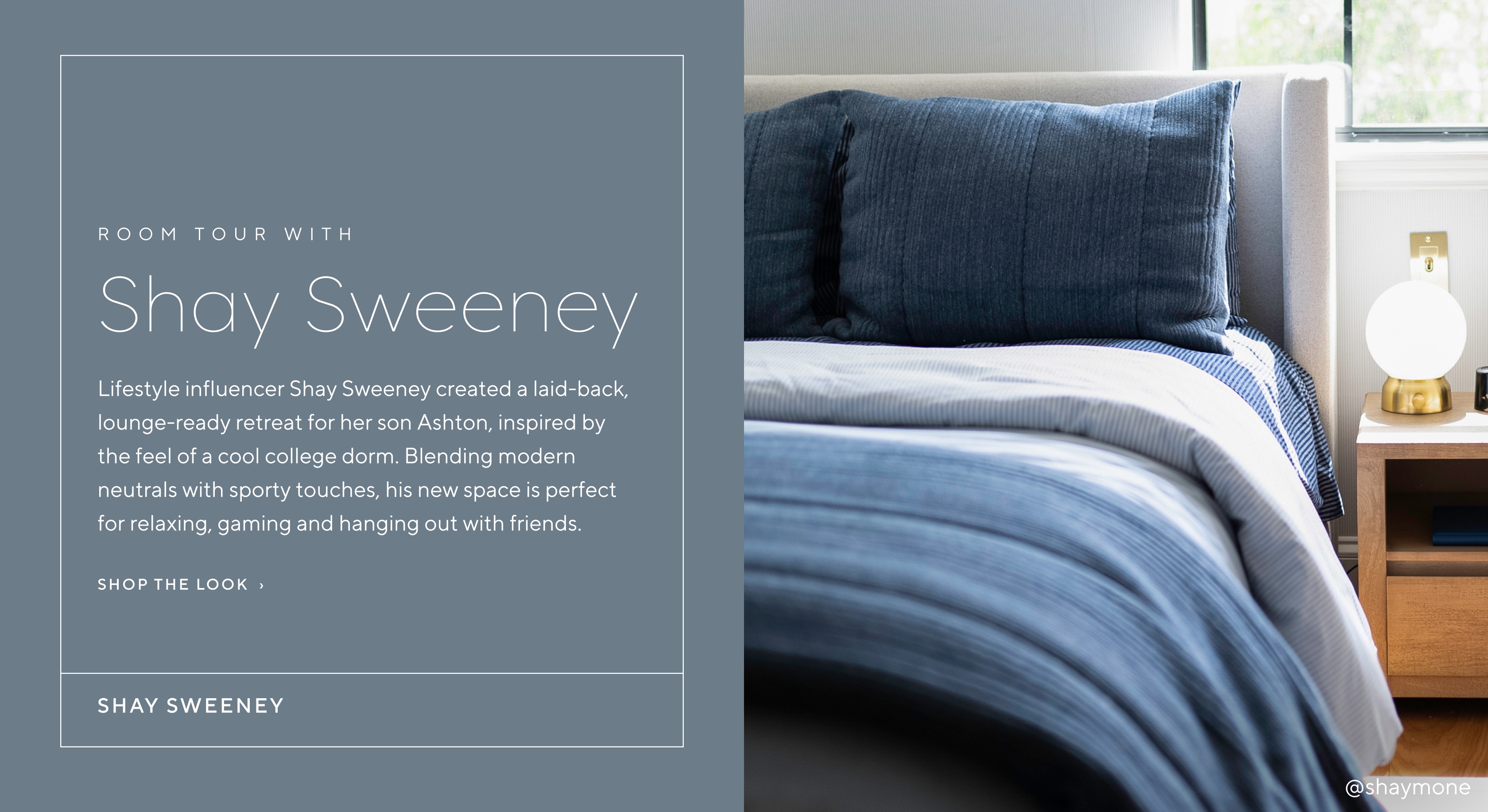 Room Tour with Shay Sweeney