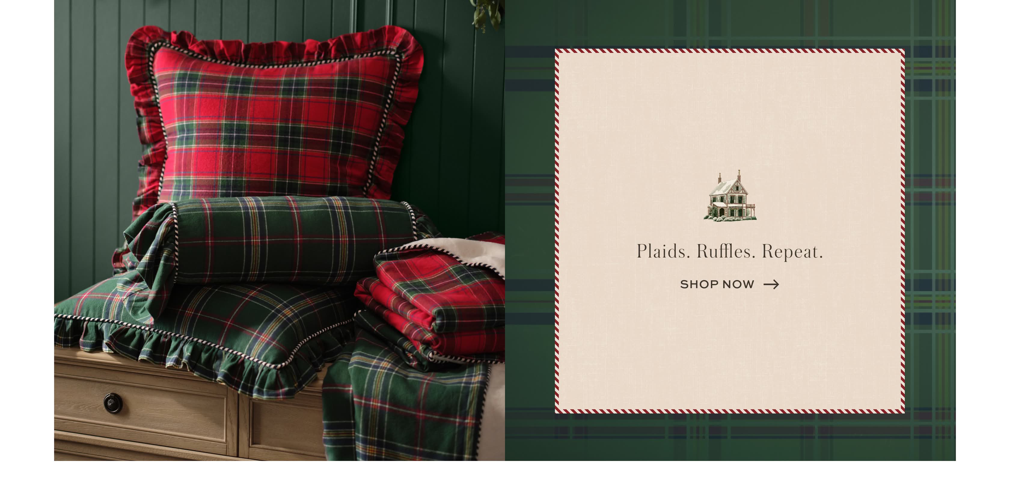 Plaids. Ruffles. Repeat.