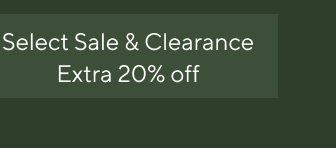 Select Sale & Clearance - Extra 20% off 