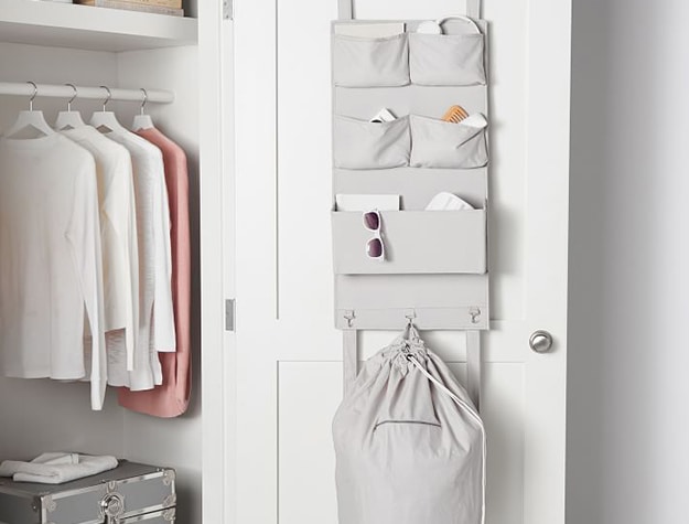 33 Practical Bag Storage Ideas - Shelterness  Bedroom closet storage, Handbag  storage, Apartment closet organization