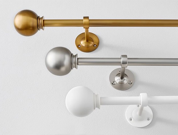 brass, nickel and white hardware