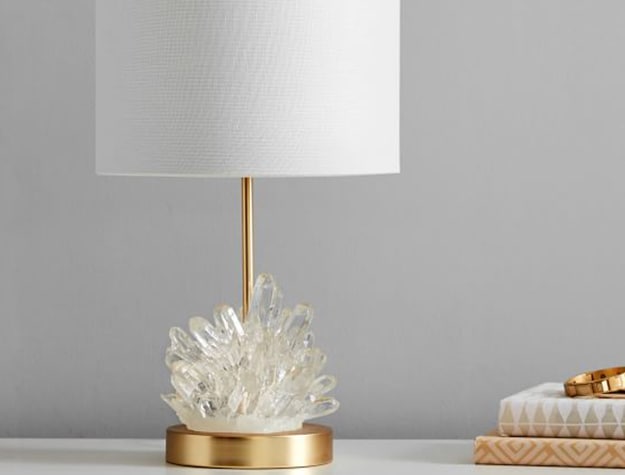 geode table lamp