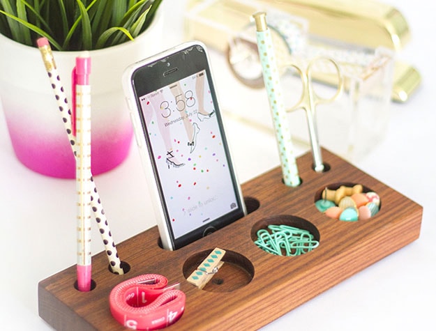 Pretty Up Your Desk With These DIY Desk Accessories - The Cottage