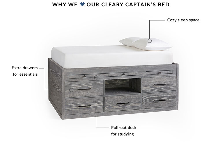 Why we love our Cleary Captain's Bed