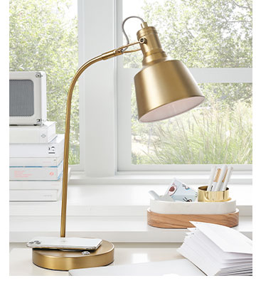 Taylor Wireless Charging Task Lamp
