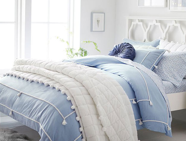 cool bedroom for teenage girls blue