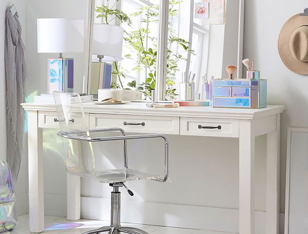 Bedroom vanity desk chair