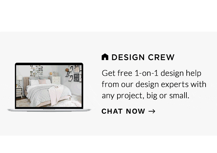 Get free 1-on-1 design help from our design experts with any project, big or small. Chat Now >