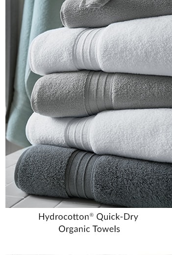 Hydrocotton Quick-Dry Organic Towels