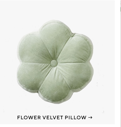 Flower Velvet Pillow