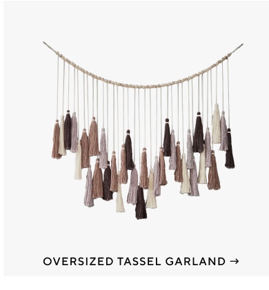 Oversized Tassel Garland