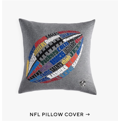 NFL Pillow Cover