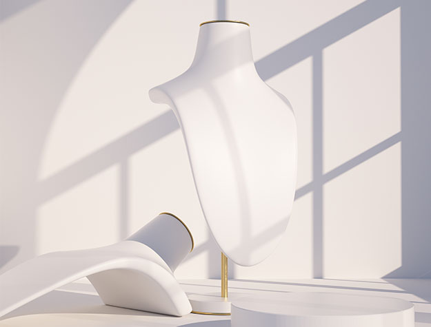 Mannequin jewelry holders