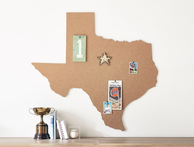 No Nails State Pride Corkboards