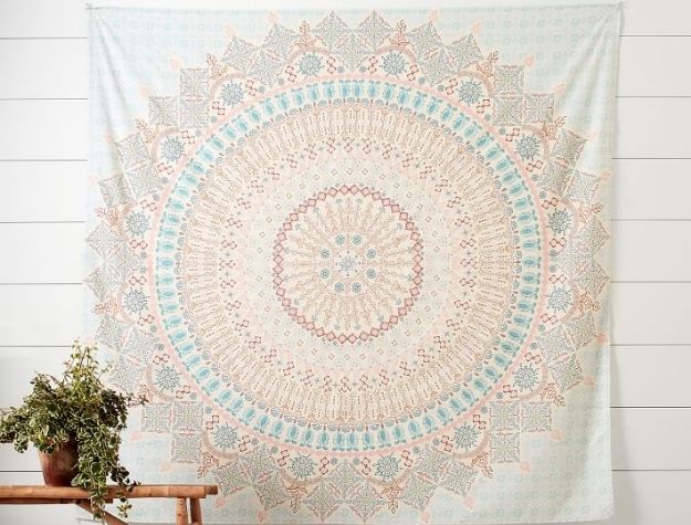 hanging mandala tapestry