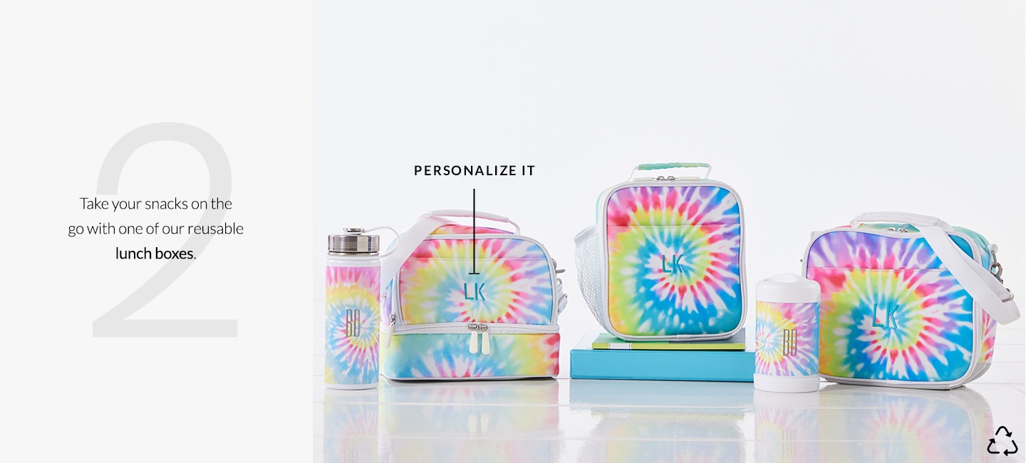 Take your snacks on the go with one of our reusable lunch boxes.