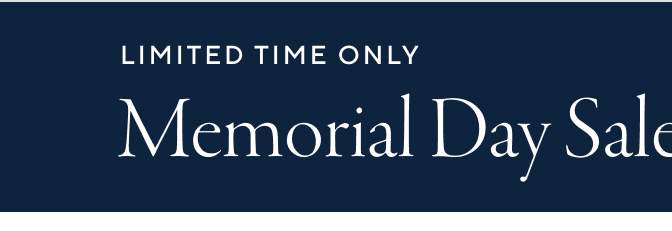 Memorial Day Sale