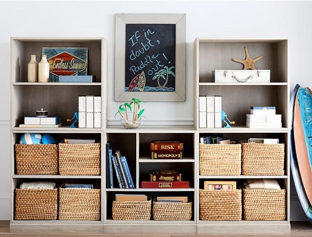 Modular wall storage system