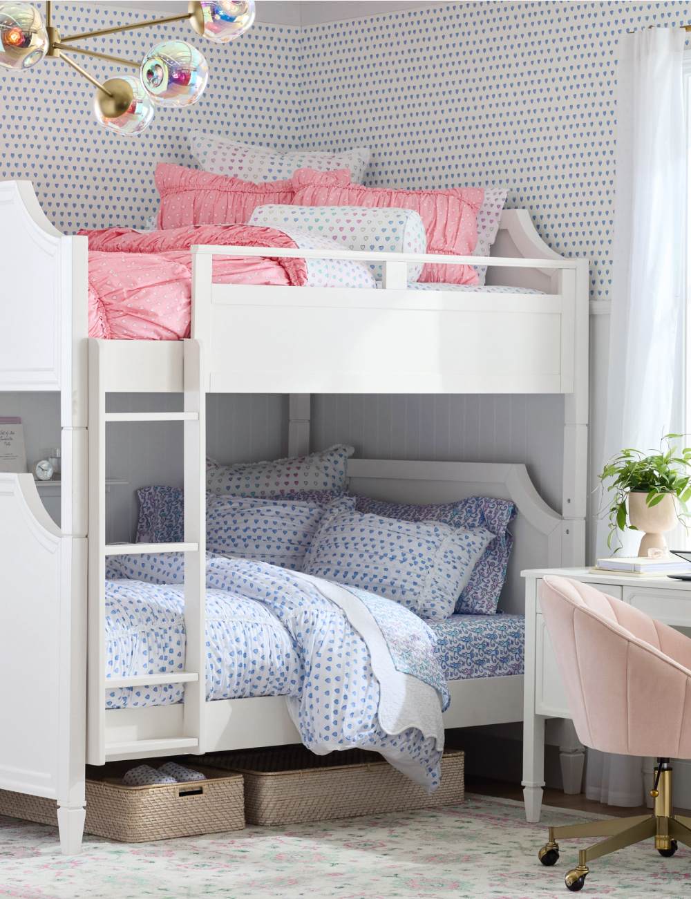 LoveShackFancy Cabbafe Rose Quilt Sham