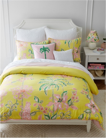 Lilly Pulitzer Tropical Oasis Duvet Cover