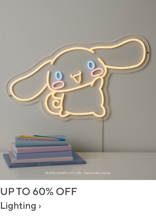 Up to 60% off Lighting