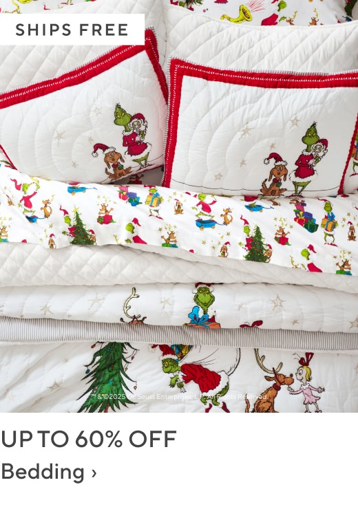 Up to 60% off Bedding