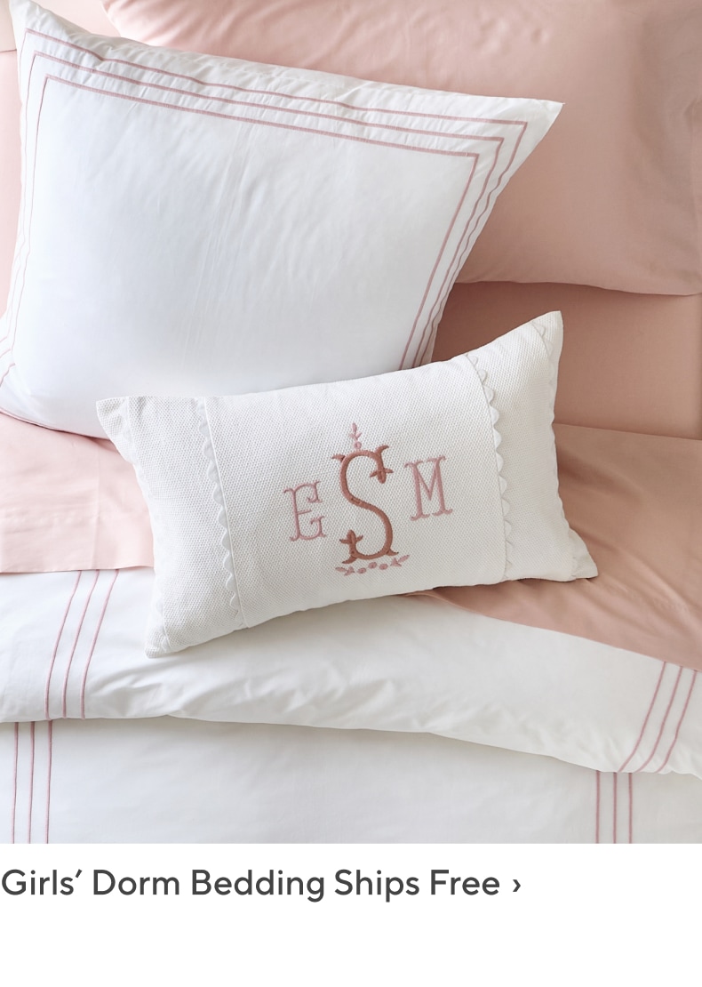 Girl Dorm Bedding