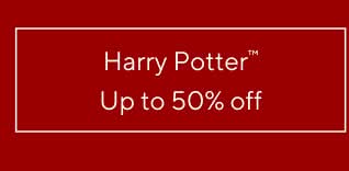 Up to 50% off Harry Potter