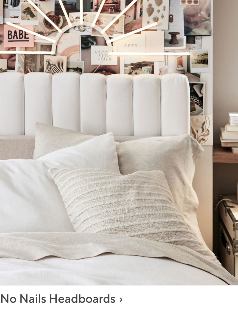 No Nails Headboards