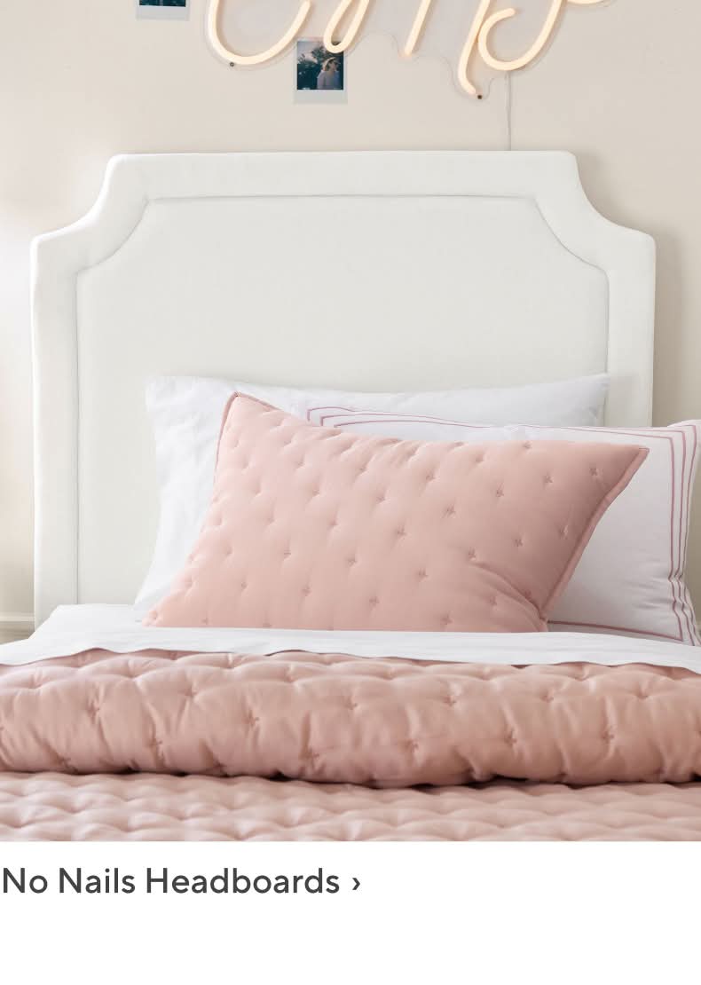 No Nails Headboards